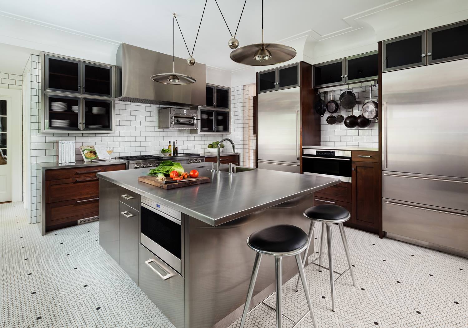 stainless steel kitchen design