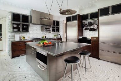 Stainless Steel Cabinetry
