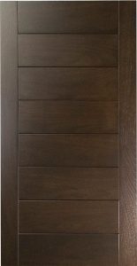 Craft-maid.com introduces the first solid walnut plank door style design for contemporary or transitional kitchens in any wood